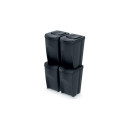 KEDEN prügikast Sortibox 35L komplekt 4 - kivihall