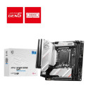 MSI | MPG B760I EDGE WIFI | Protsessori perekond Intel | Protsessori pesa LGA1700 | DDR5 DIMM | Mälu