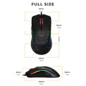 Glorious Gaming Model O juhtmega mänguhiir - 67g ülikerge kärgdisain, RGB, Pixart 3360 sensor, Omron