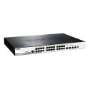 D-Link DGS-1510-28XMP Managed L2/L3 Gigabit Ethernet (10/100/1000) Power over Ethernet (PoE) Black, 