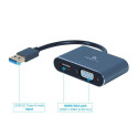 Cablexpert videoadapter - HDMI / VGA /