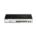 D-Link DGS-1210-08P hallatav L2 gigabitine Ethernet (10/100/1000) Power over Ethernet (PoE) must