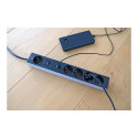 Brennenstuhl 1159780615 voolu pikendusjuhe 1,5 m 5 pistikupesa Sise Kasutamiseks Must, Hall
