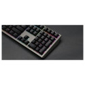 Ducky Shine 7 klaviatuur Gaming USB Saksa Must, Hall