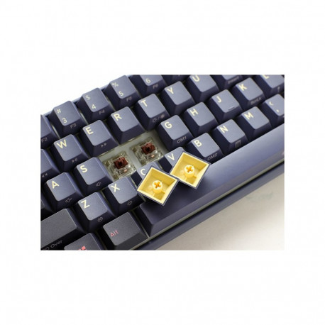 Ducky One 3 SF keyboard Gaming USB QWERTZ German Blue