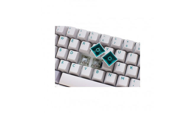 Ducky One 3 Mini Mist Grey klaviatuur Gaming USB Saksa
