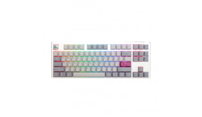 Ducky One 3 TKL klaviatuur Mängimine USB Hõbe
