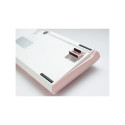 Ducky One 3 TKL Gossamer Pink klaviatuur Mängimine USB Saksa Roosa, Valge