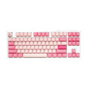 Ducky One 3 TKL klaviatuur Mängimine USB QWERTY Inglise Roosa