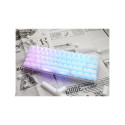 Ducky One 3 Aura Valge Mini Kailh Jel US klaviatuur Mängimine USB QWERTY US International