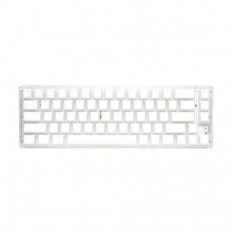 Ducky One 3 Aura valge SF klaviatuur gaming USB QWERTY US International