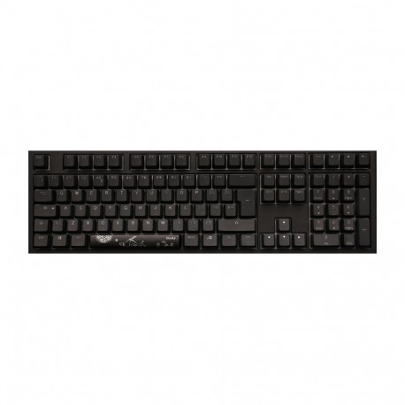 Ducky Shine 7 mängu USB saksa must klaviatuur