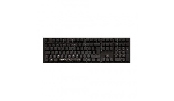 Ducky Shine 7 mängu USB saksa must klaviatuur