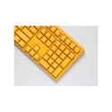 Ducky One 3 klaviatuur Mängimine USB QWERTY Inglise Kollane