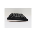 Ducky One 2 valge LED-klaviatuur universaalne USB Saksa must, valge