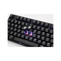 Ducky One 2 valge LED-klaviatuur universaalne USB Saksa must, valge