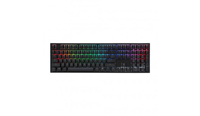 Ducky ONE 2 RGB klaviatuur Mängimine USB Saksa Must
