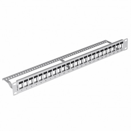 Lanberg PPKS-1024-S patchpaneel 1U