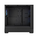 Fractal Design op Air RGB Must TG Selge Toon, ATX, mATX, Mini ITX, Toiteplokk kaasas Ei