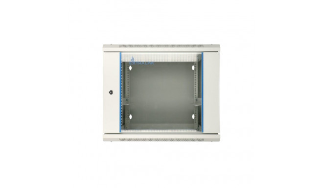 Extralink seinakinnitusega kapp 12U 600x600 AZH hall, pööratav tüüp