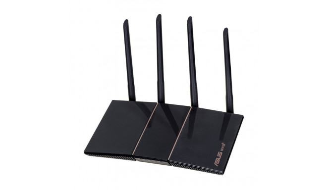 ASUS RT-AX57 juhtmevaba ruuter Gigabit Ethernet kahe sagedusalaga (2.4 GHz / 5 GHz) must