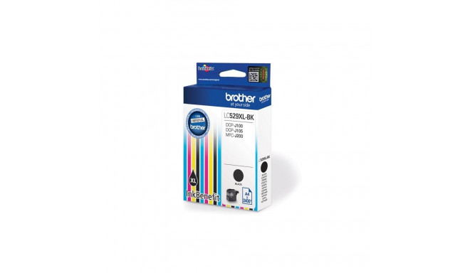 Brother LC529XL-BK tindikassett originaal eriti suure mahutavusega must