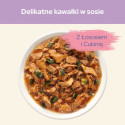 Purina Cat Chow Sensitive Gig with salmon and zucchini in sauce - Wet food for cats - 85 g