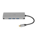 iBox IUH3RJ4K sülearvuti dokk/pordipaljundaja USB 3.2 Gen 1 (3.1 Gen 1) Type-C Power Delivery 100W H
