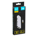 iBox IUH3RJ4K sülearvuti dokk/pordipaljundaja USB 3.2 Gen 1 (3.1 Gen 1) Type-C Power Delivery 100W H