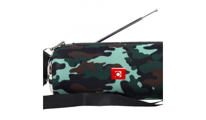 Gembird SPK-BT-17-CM portable/party speaker Camouflage 5 W