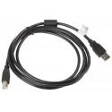Lanberg CA-USBA-11CC-0018-BK USB cable USB 2.0 1.8 m USB B Black