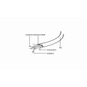 Gembird CC-SATAM-DATA SATA kaabel 0,5 m must, punane