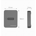 Gembird DD-U3M2 mäluseadme dokkimisjaam USB 3.2 Gen 1 (3.1 Gen 1) Type-C must