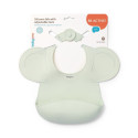 Babyono silicone bib with adjustable lock mint 1639/03