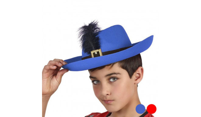 Hat Blue Red