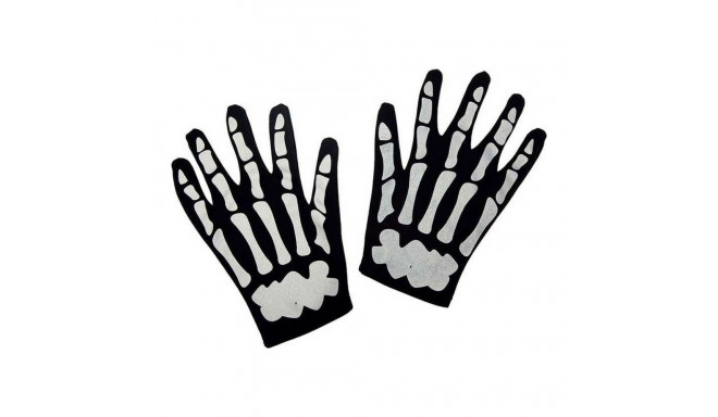 Gloves My Other Me Multicolour Skeleton Adults (One Size)