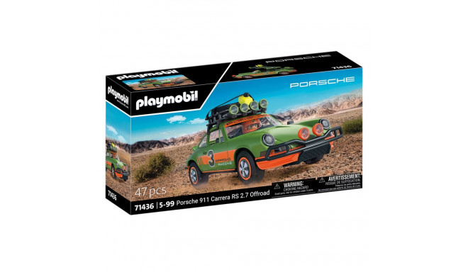 Playset Playmobil Porsche 911 Carrera RS Offroad Edition 47 Pieces