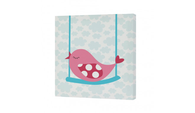 Canvas HappyFriday Mr Fox Little birds Daudzkrāsains 27 x 27 cm