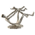 Decorative Figure Home ESPRIT Silver 25 x 8 x 14 cm (2 Units) Decorative Figure Home ESPRIT Silver 25 x 8 x 14 cm (2 Units)