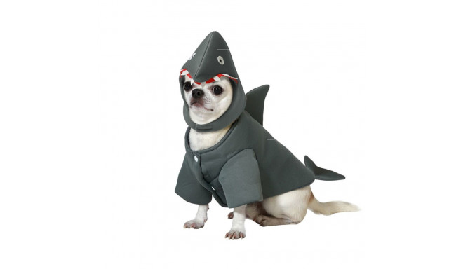 Dog Costume Size M Shark