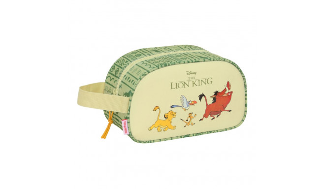 Travel Vanity Case Mufasa Green Beige 26 x 15 x 12 cm