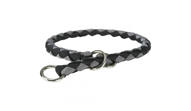 Apmācības kaklasiksna Trixie Cavo Melns Grafīts S/M 35-41 cm