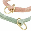 Dog Training Collars Trixie Soft Rope Green Mint M 45 cm Dog Training Collars Trixie Soft Rope Green Mint M 45 cm