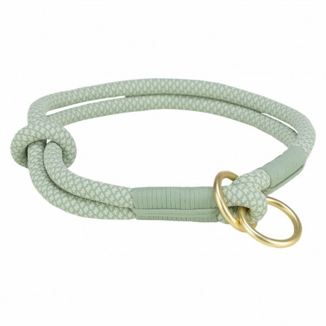 Koera koolituskaelarihmad Trixie Soft Rope Roheline Mündiroheline L/XL 55 cm
