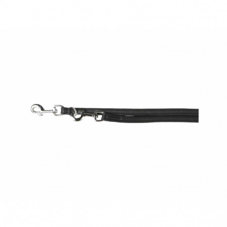 Adjustable dog leash Trixie Black 2 m M/L