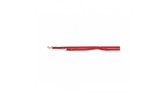 Adjustable dog leash Trixie Red M/L