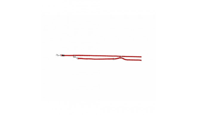 Adjustable dog leash Trixie Cavo Red S/M 2 m