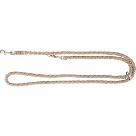 Adjustable dog leash Trixie Sand Blush S/M 2 m
