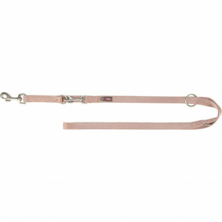 Adjustable dog leash Trixie Premium Blush