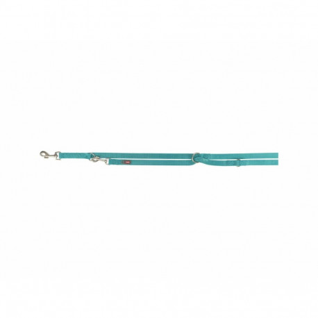 Adjustable dog leash Trixie Premium Light Blue L/XL